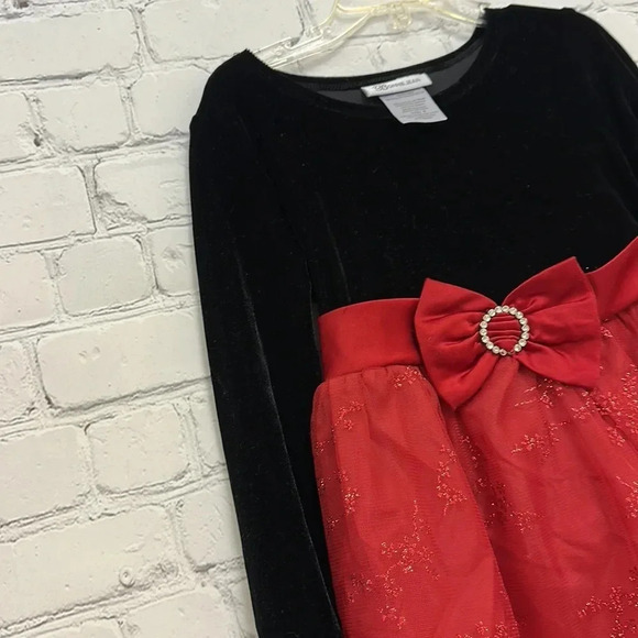 Bonnie Jean Girls holiday dress size 5 - Picture 2 of 5